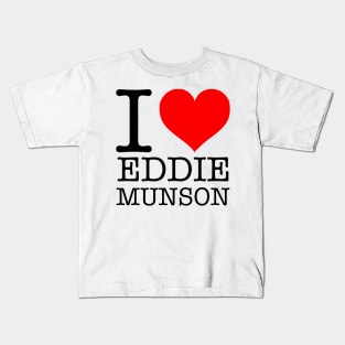 I ❤ Eddie Munson Kids T-Shirt